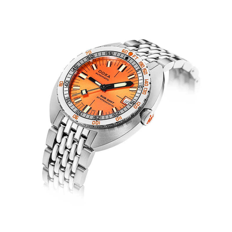 DOXA SUB 200T Professional Stainless Steel Bracelet 804.10.351S.10