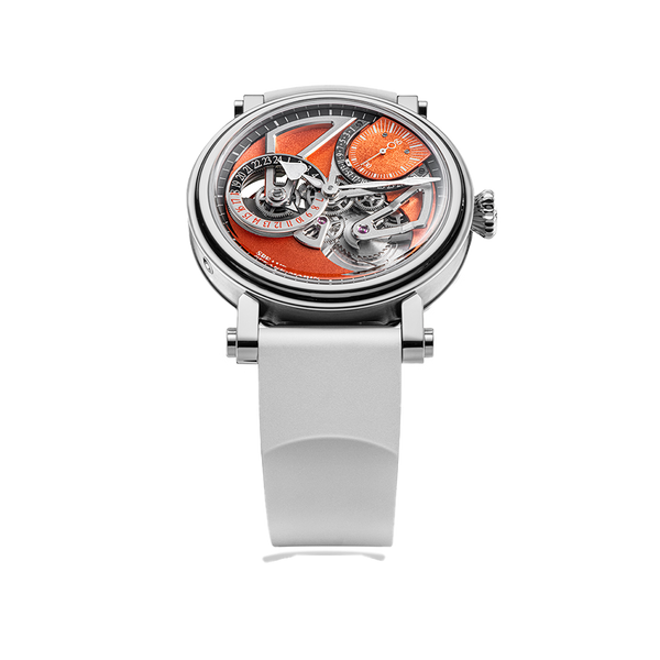 Speake Marin Openworked Dual Time Terracotta Skeleton 42.00MM