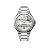 SPEAKE MARIN RIPPLES INFINITY DATE SILVER 40.30MM