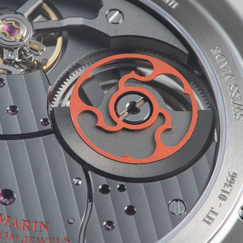 Speake Marin Openworked Dual Time Terracotta Skeleton 42.00MM